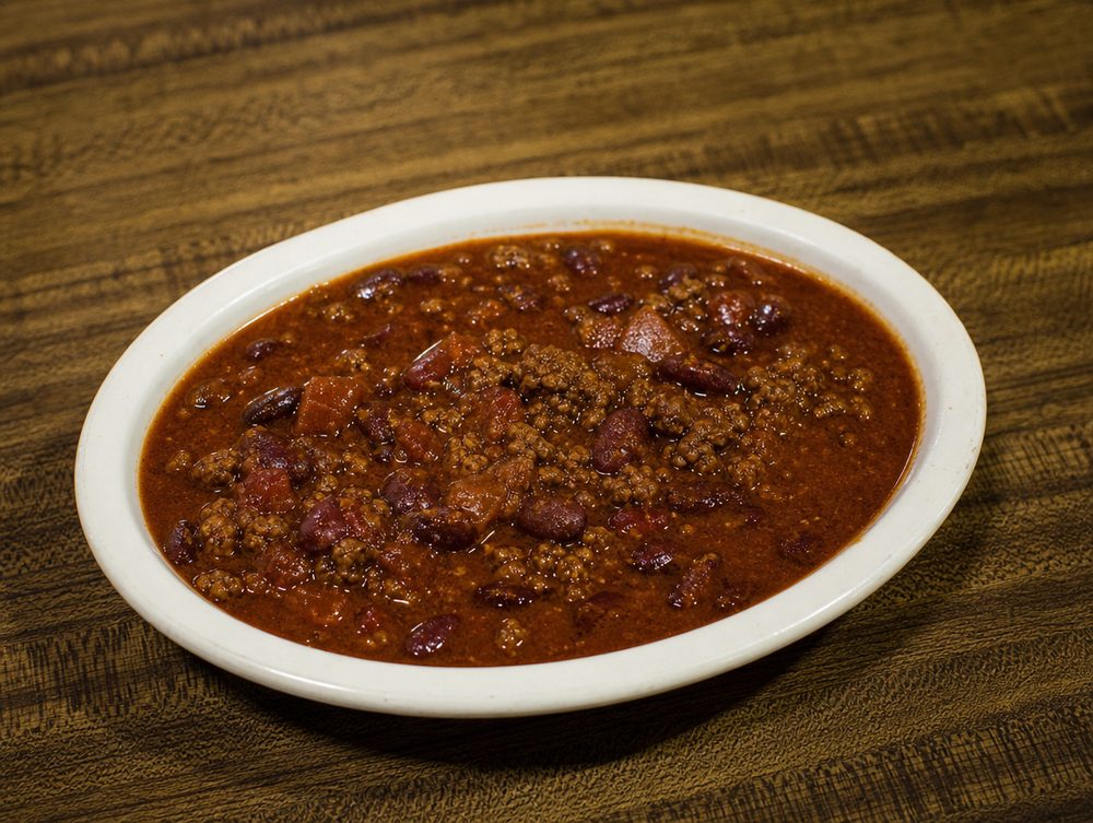 Chili Con Carne, a diner plate